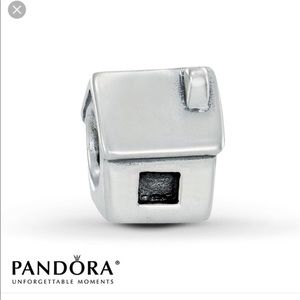 Authentic pandora sterling silver charm house